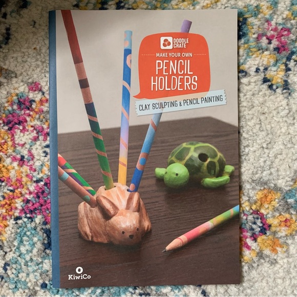 DIY Clay Pencil Holder Creative Craft Activity Box- Kiwi Crate - Picture 5 of 8